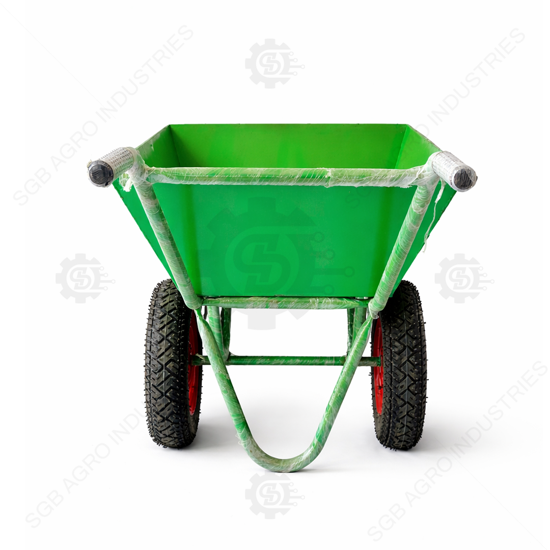 14-gauge-ms-sheet-wheel-barrow-india-farm-use.jpg agricultural wheelbarrow for Indian farms made with 14 gauge Apollo pipes and 16 gauge MS sheet SGB Agro wheelbarrow